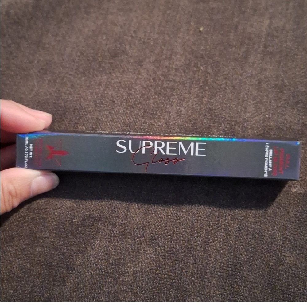 JEFFREE STAR SUPREME GLOSS FULL PIGMENT LIP GLOSS 5.10 ML FEEL THE FANTASY NIB